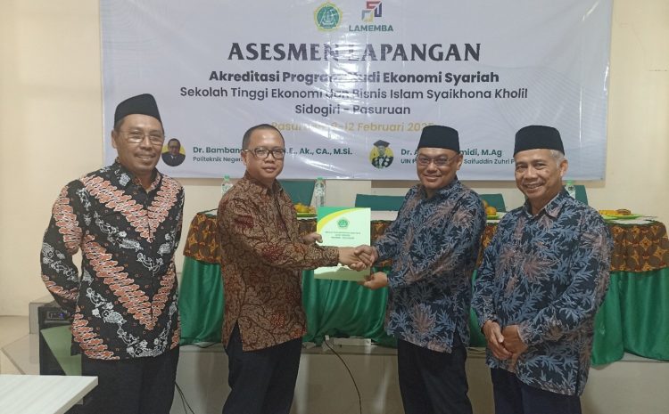  Asesmen Lapangan Akreditasi: Komitmen Prodi Ekonomi Syariah Melesatkan Kualitas Tridharma Perguruan Tinggi